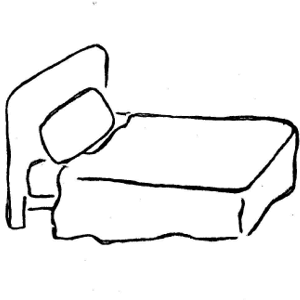 Make bed make my bed clipart 5
