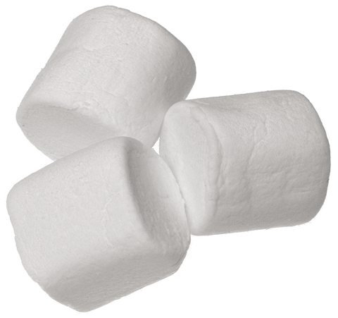 Marshmallows black and white clipart 4