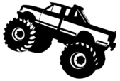 Monster truck silhouette clipart 3 - WikiClipArt