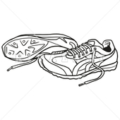 Nike tennis shoe clipart - WikiClipArt