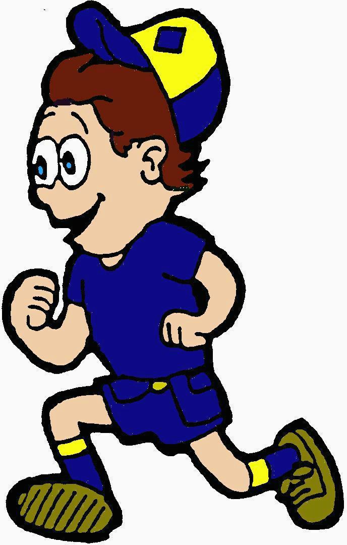 Person running clipart 5