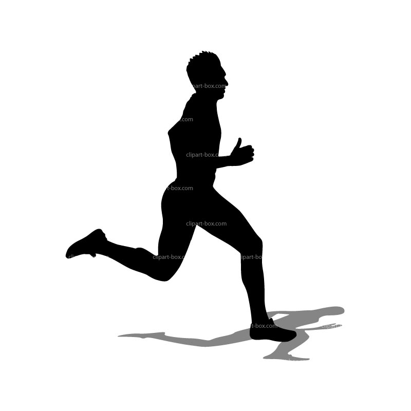 Person running clipart hostted 2