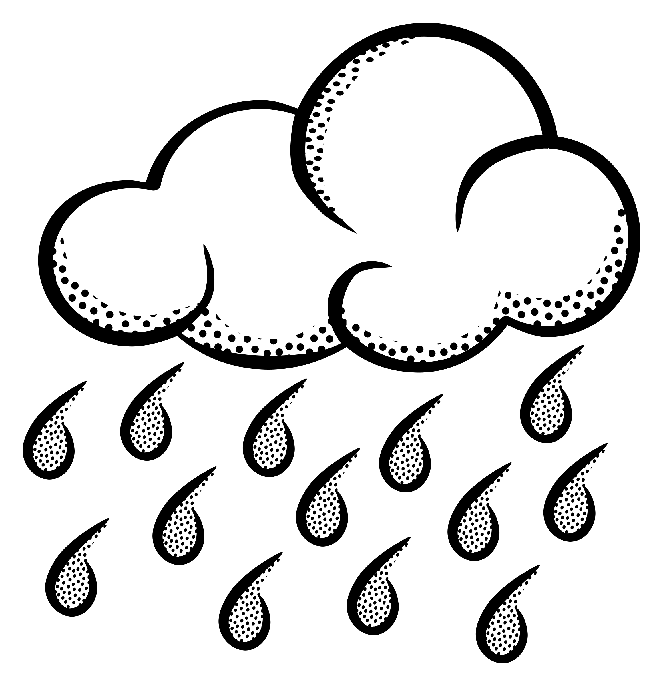 Image of cloud clip art rain clouds clipart free clipartoons - WikiClipArt.