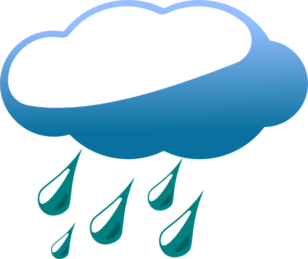Rain clouds clipart free images 3