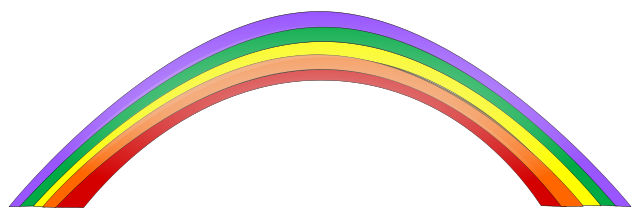 Rainbow  black and white rainbow black and white coloring page free cliparts