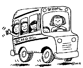 School bus  black and white school bus black and white clipart 3