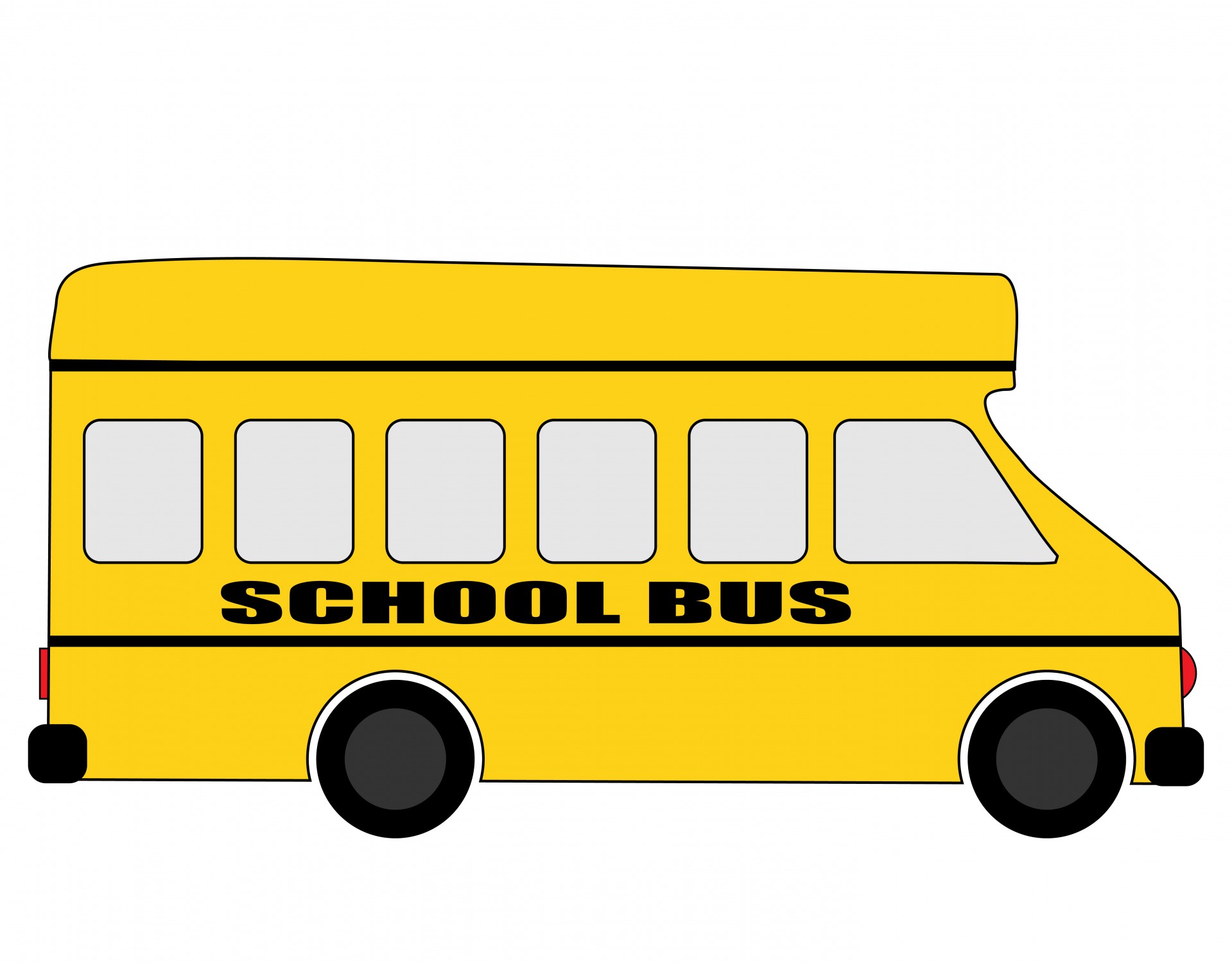 School bus  black and white school bus side view clipart black and white clipartfest 7