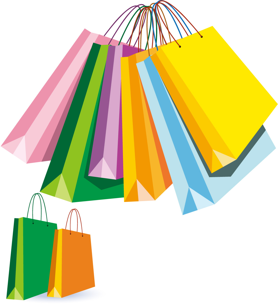 Shopping bags shopping bag clipart free images 2