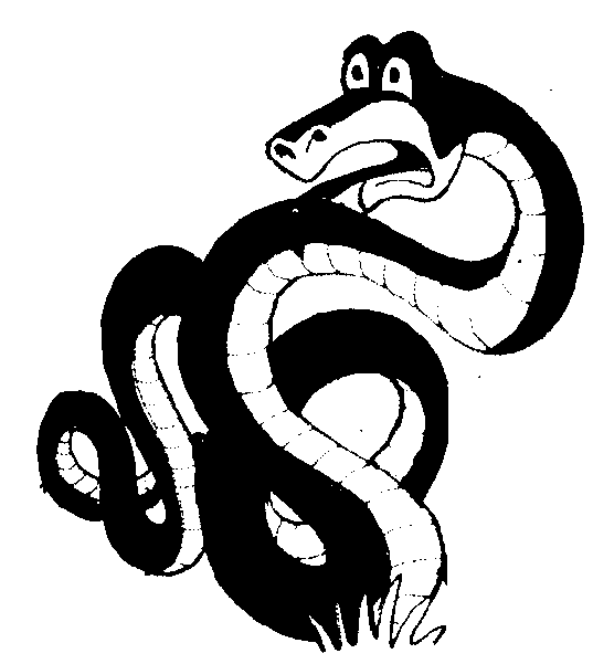 Snake  black and white black and white clipart free images