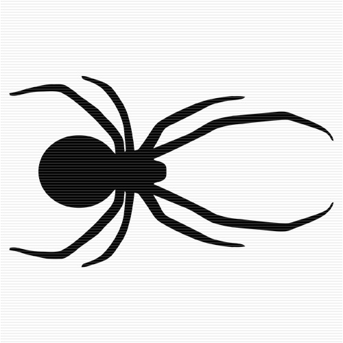 Spider  black and white spider clip art to download 3