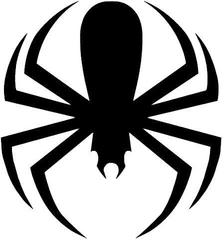 Spider  black and white spider clipart black and white free images 3 2