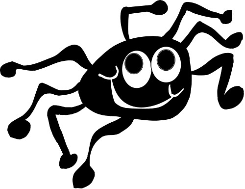 Spider  black and white spider clipart black and white the cliparts
