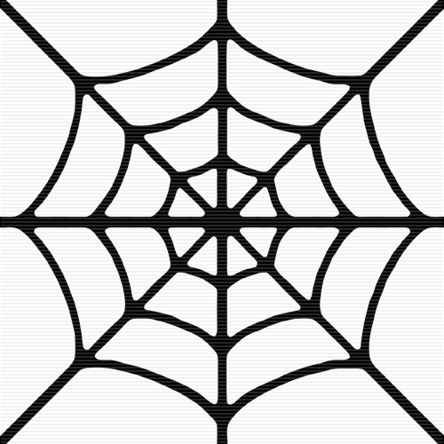 Spider  black and white spider web clipart transparent clipartfest