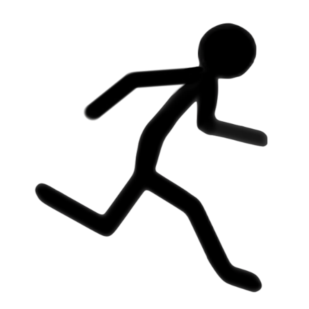 Stick person running clipart clipartfest 4