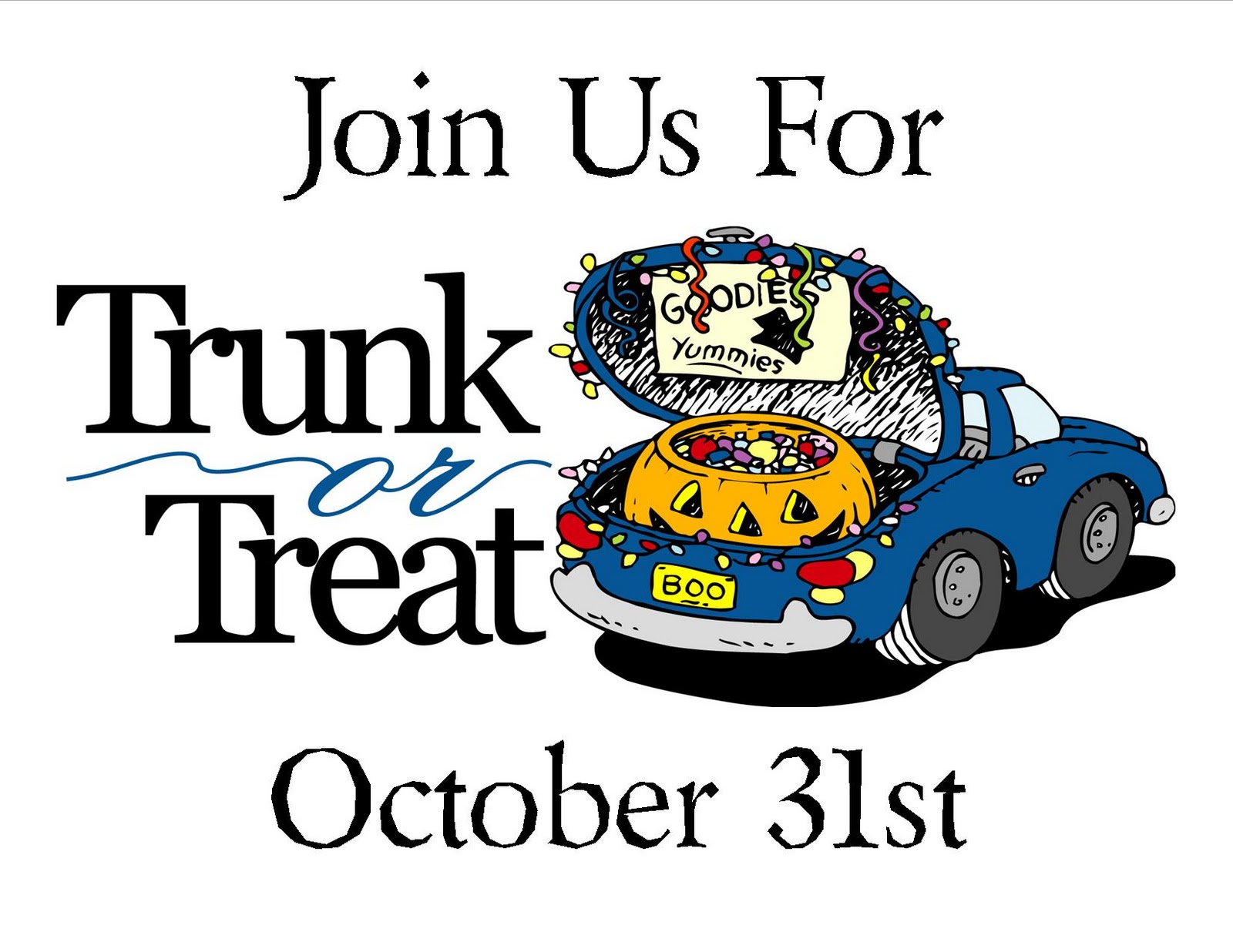 Trunk Or Treat Clipart In Holiday 58 Cliparts
