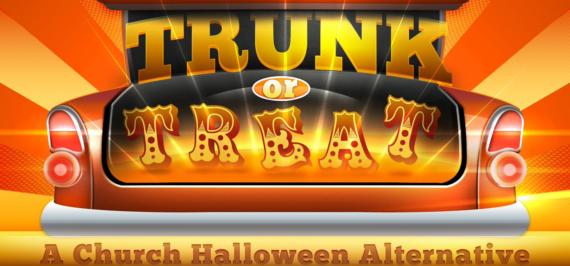 Trunk or treat forks of dix river baptist church clipart 2
