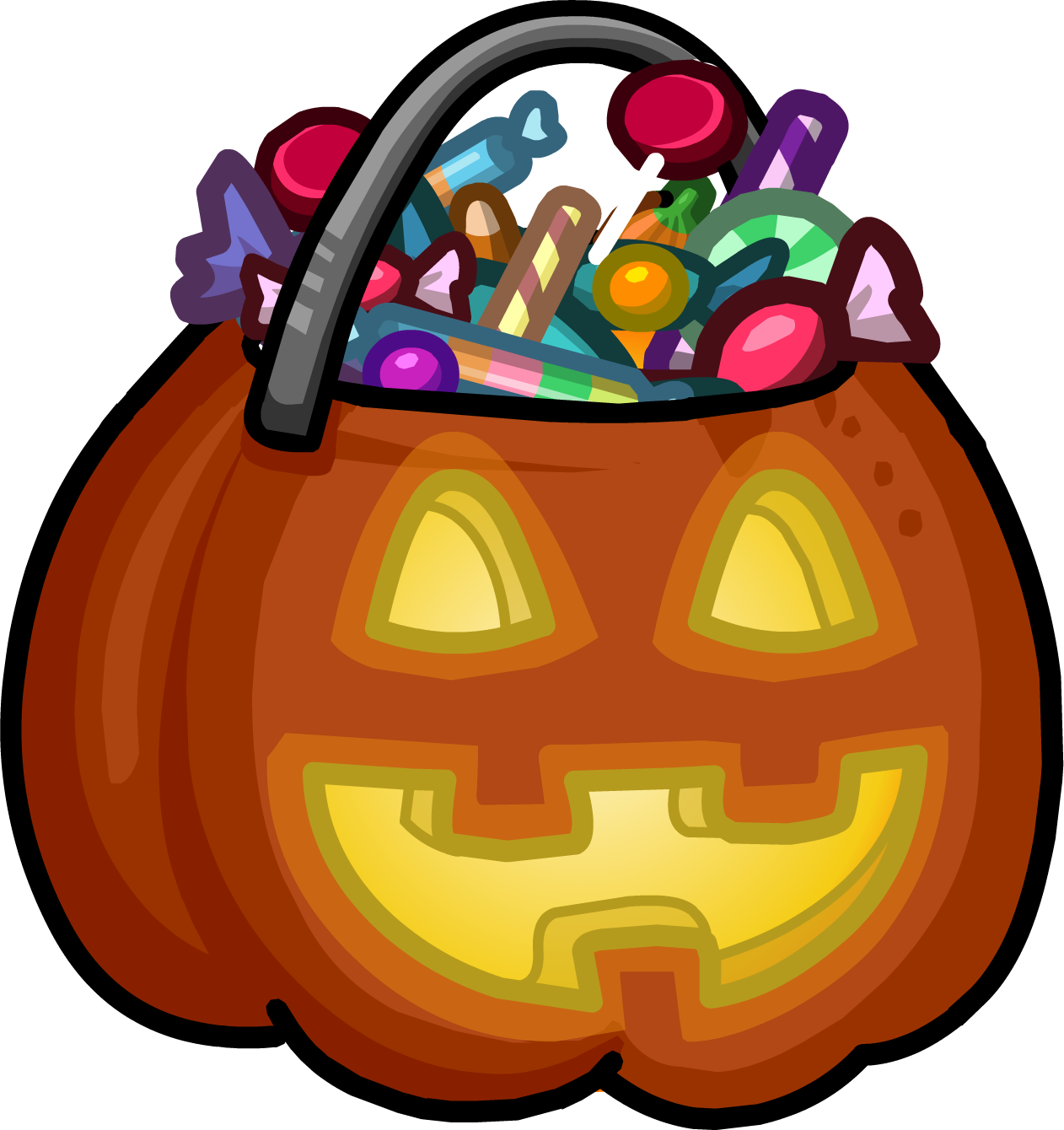 Trunk or treat trick or treat clipart 6