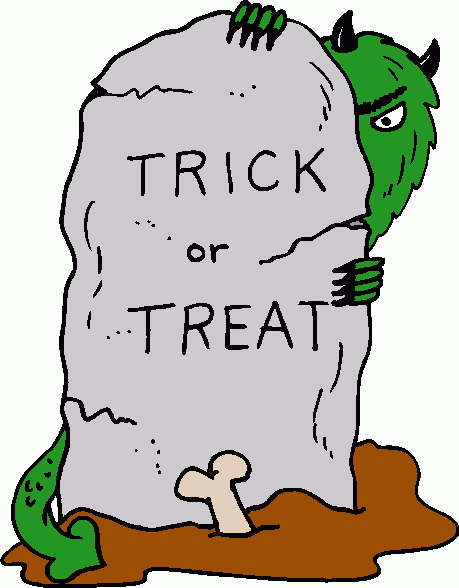 Trunk or treat trick or treat clipart clip art