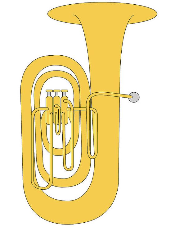 Tuba clip art music bands and instruments on