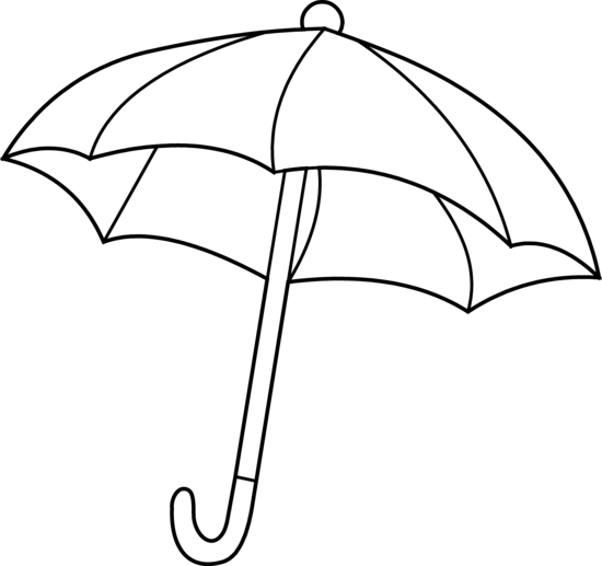 Umbrella  black and white umbrella clipart black and white free images 3