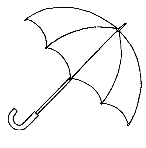 Umbrella  black and white umbrella clipart black and white free images 4