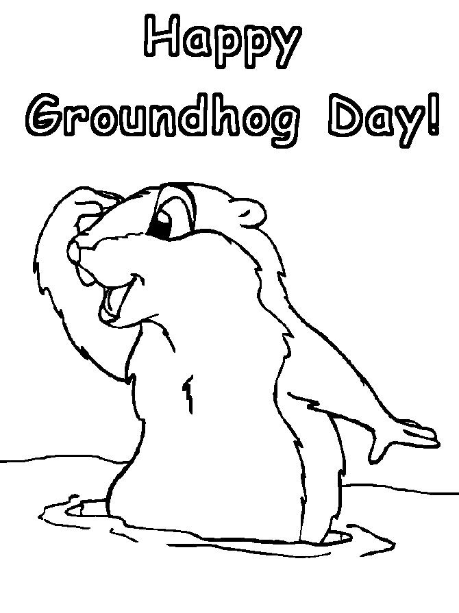 0 images about groundhog day on free clipart