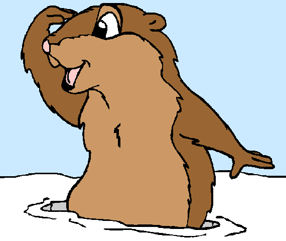 Animated groundhog clipart clipartfest