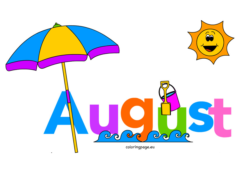 August Clipart By Month Image 8 WikiClipArt