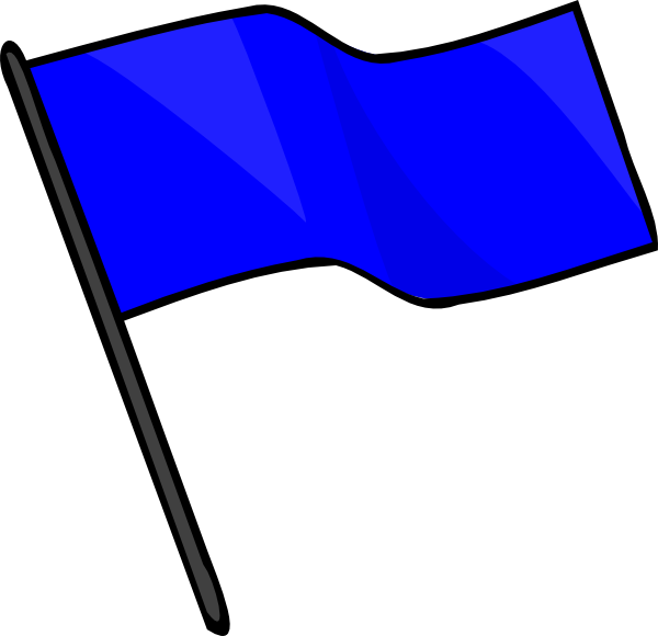 Blue flag clip art flags download vector clip