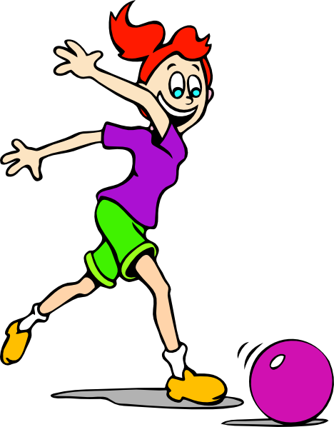Bowling funny clipart