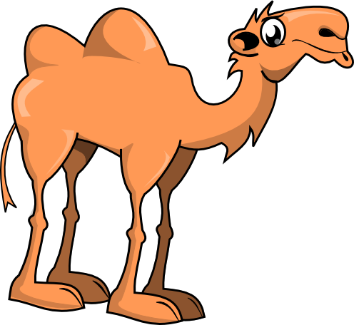 Camel free to use clipart