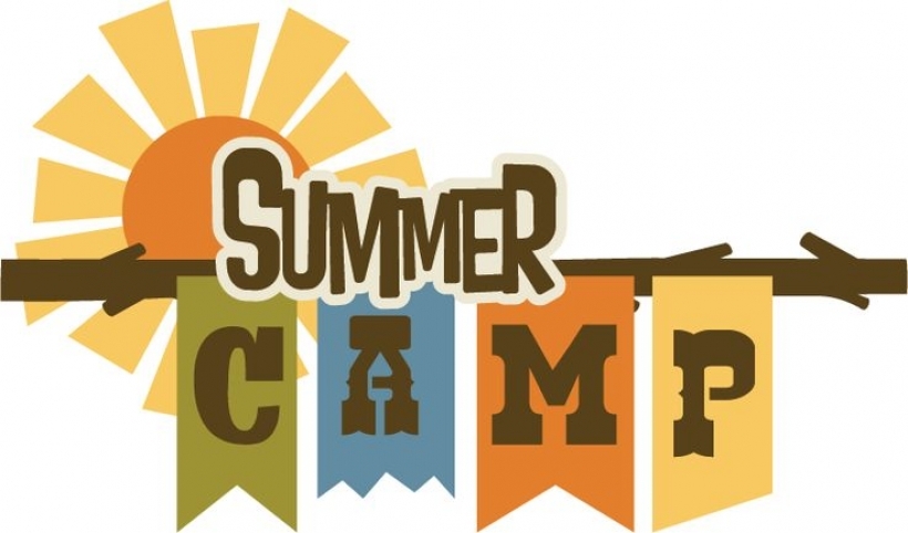 Camp on summer camps and camping in clipart