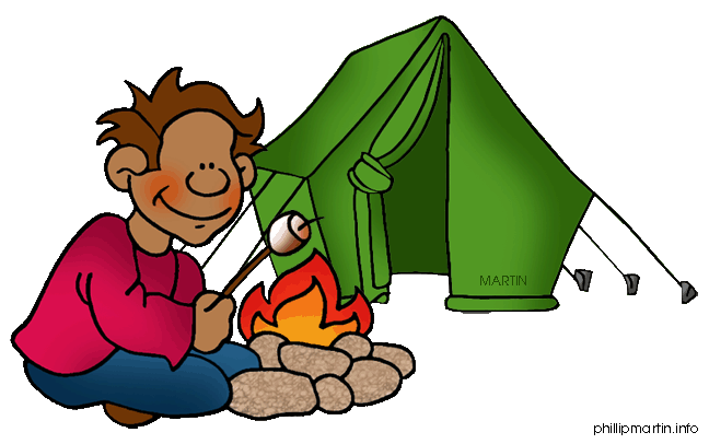 Camping clipart 2
