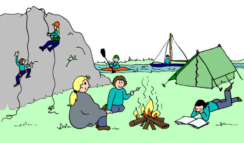 Camping clipart free images 2 2