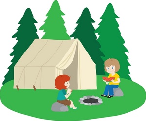 Camping clipart free images