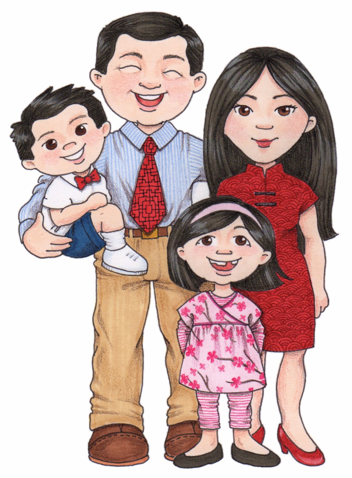 Chinese family clipart clipartfest