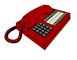 Clip art telephone