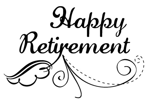 Countdown to retirement clipart