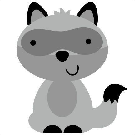 Cute raccoon clipart clipartfest