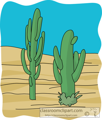 Desert cactus clipart 2