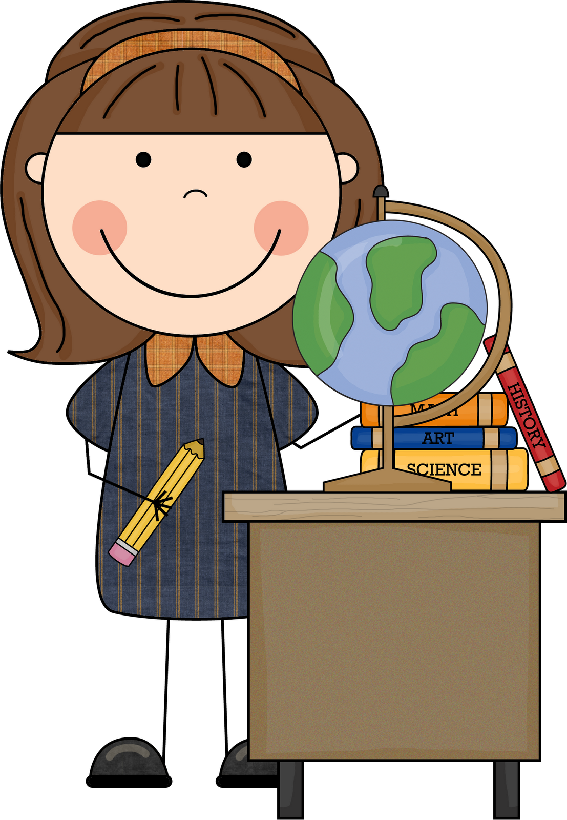 Exhausted teachers clipart