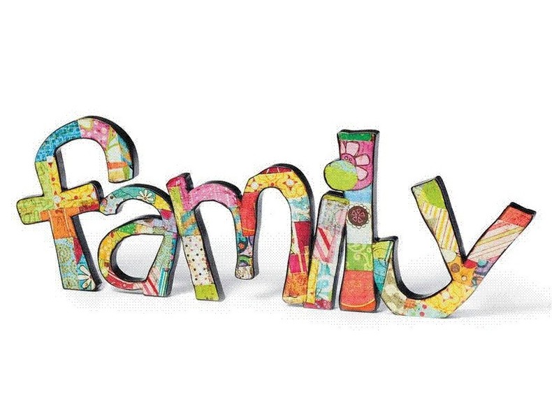 Family word clipart clipartfest