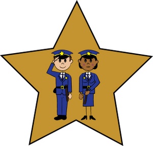 Female police officer clipart free images 2