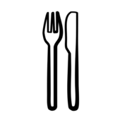 Fork clipart black and white free images 3 - WikiClipArt