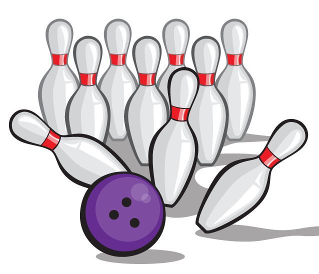 Free 5 pin bowling clipart idea 4