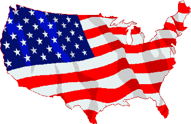 Free american flag clipart 4