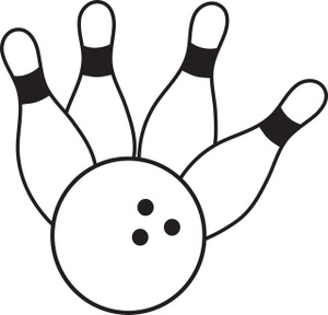 Free bowling clipart printable images 2