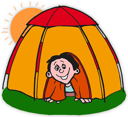 Free camping s animations clipart