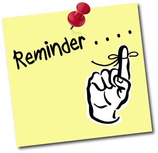 Free reminder clip art pictures 3