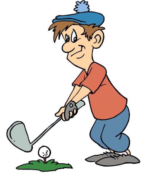 Funny golf clipart clipartfest